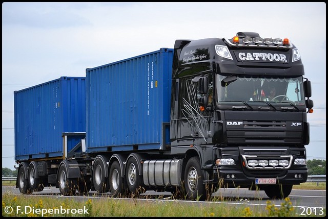 YTH-062 DAF XF 105 Cattoor-BorderMaker Uittoch TF 2013