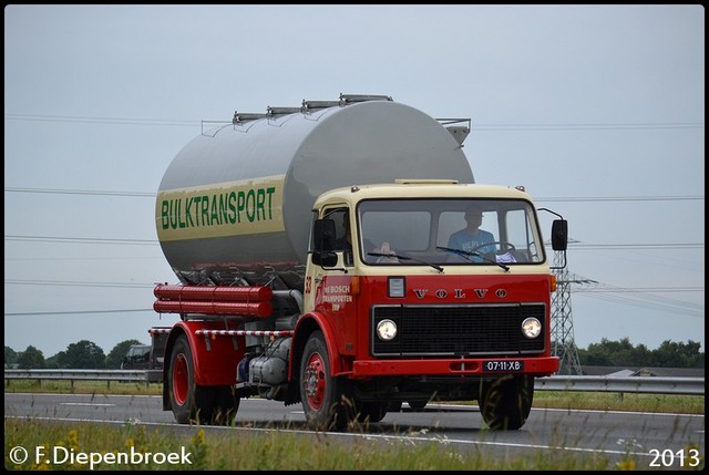 07-11-XB Volvo F86 van den Bosch-BorderMaker Uittoch TF 2013