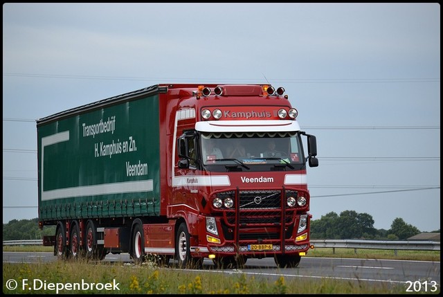 20-BBP-6 Volvo FH Kamphuis Veendam-BorderMaker Uittoch TF 2013