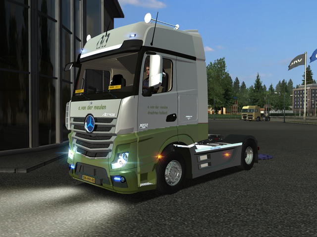 gts Mercedes Actros MP4 + SchwarzmÃ¼ller A van der GTS COMBO'S