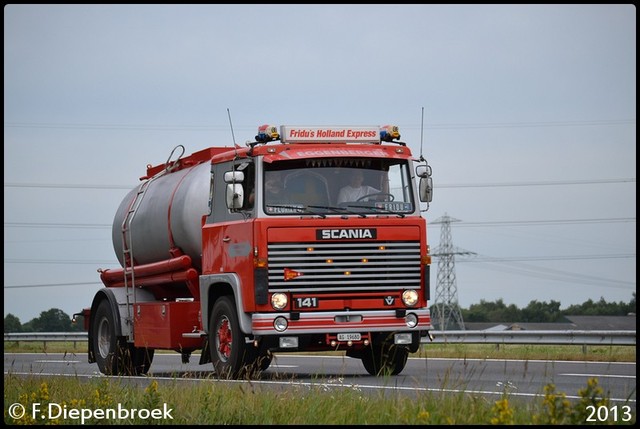 AG-16980 Scania 141 Fridu's Holland Express-Border Uittoch TF 2013