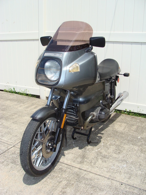 6225457 '81 R100RS, Grey Smoke 026 SOLD....1981 BMW R100RS, Grey. 56,000 Miles. Fresh 10K Service. Koni shocks, Brown Sidestand, tall tint windshield, braided stainless front brake lines.
