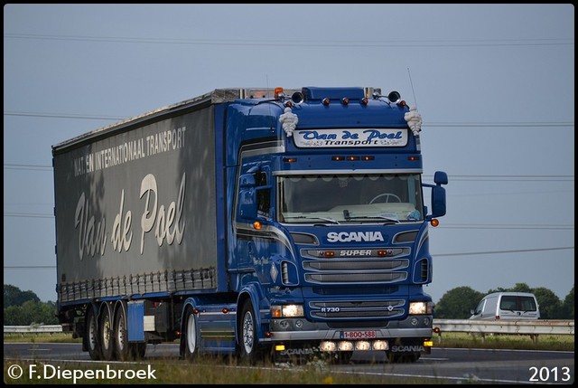 1-BOQ-588 Scania R730 van der Poel-BorderMaker Uittoch TF 2013