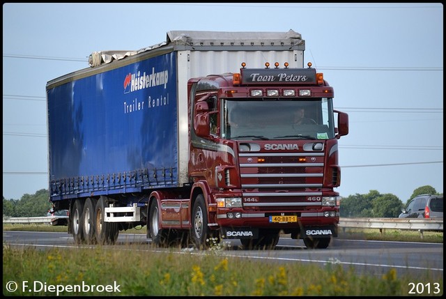 40-BBT-1 Scania 144L 460 Toon Peters-BorderMaker Uittoch TF 2013