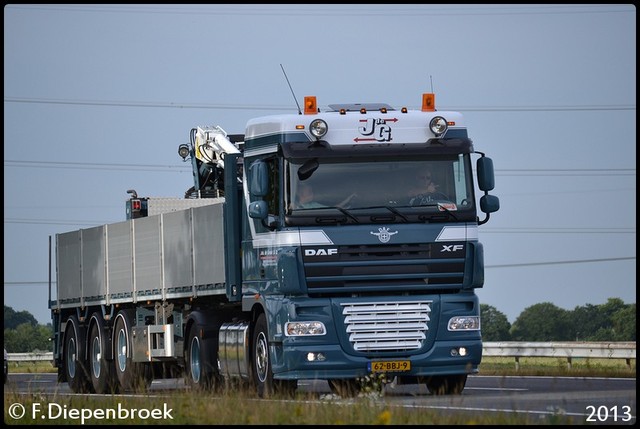 62-BBJ-9 DAF XF 105 J de G-BorderMaker Uittoch TF 2013