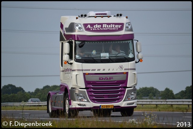 42-BBV-2 DAF XF 106 A de Ruiter-BorderMaker Uittoch TF 2013