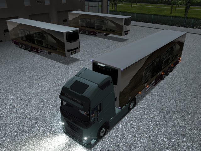 gts New Volvo FH euro6 2013 + Ekeri demotrailer ve GTS COMBO'S