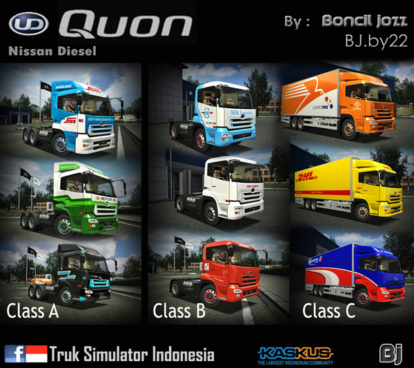 gts ukts ud nissan diesel quon by boncil jozz  ETS & GTS