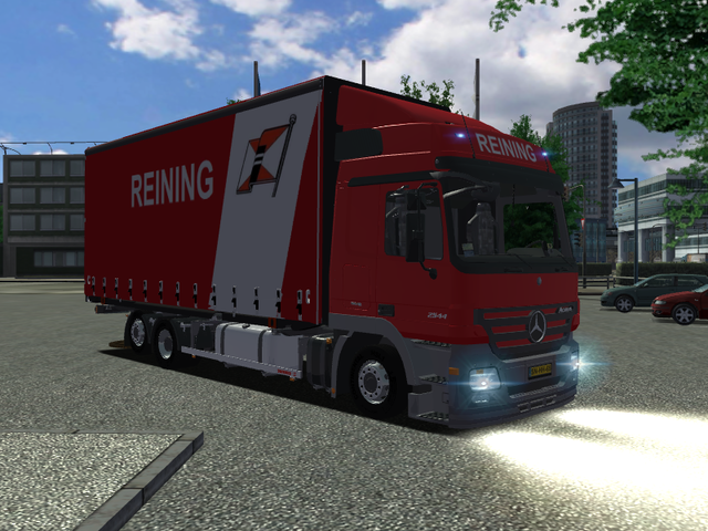 ets Mercedes Actros mp3 BDF + Sommer ZW tandem REI ETS COMBO'S