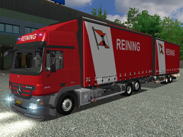 ets Mercedes Actros MP3 BDF + Sommer ZW tandem REI ETS COMBO'S