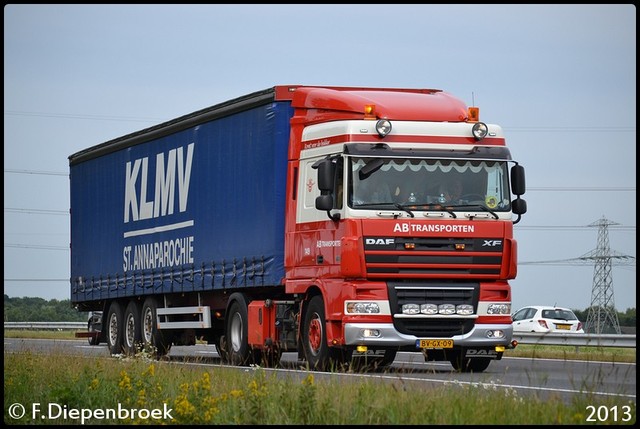 BV-GX-09 DAF XF 105 AB Transporten-BorderMaker Uittoch TF 2013