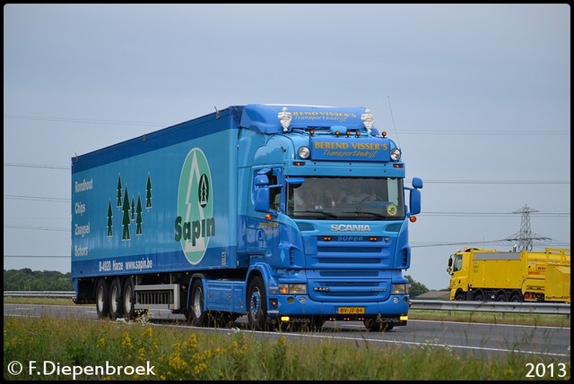 BV-JF-84 Scania R440 Berend Visser-BorderMaker Uittoch TF 2013