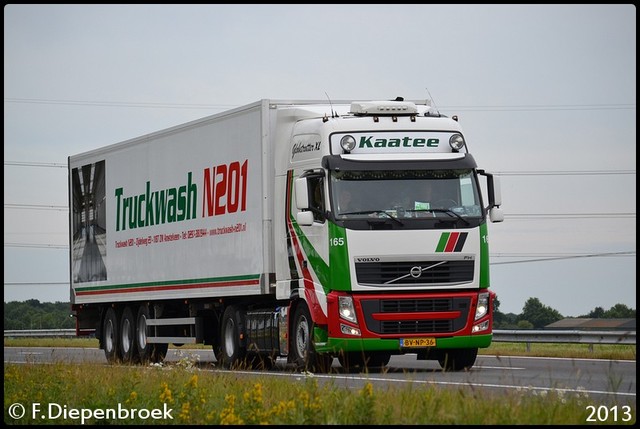 BV-NP-36 Volvo FH Kaatee Transport-BorderMaker Uittoch TF 2013