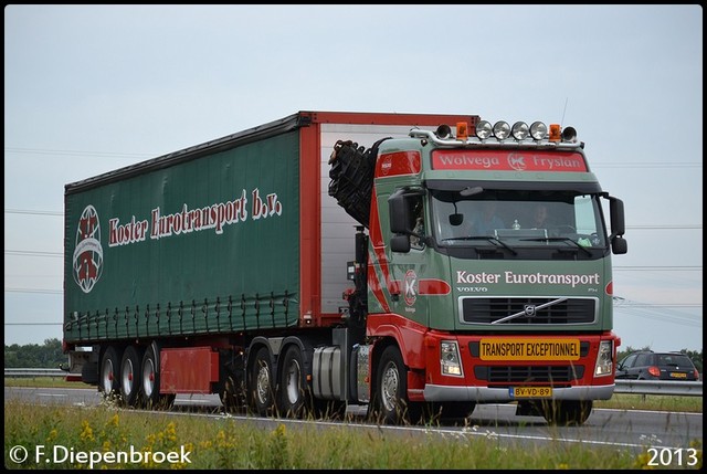 BV-VD-89 Volvo FH Koster-BorderMaker Uittoch TF 2013