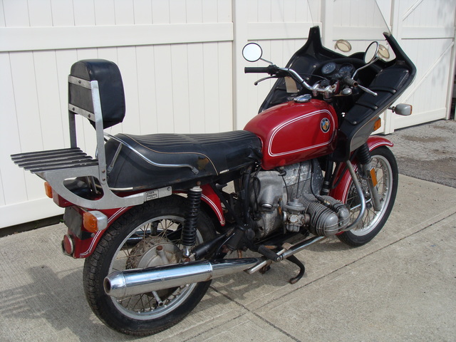 4041072 '74 R90-6 Red, 18L p-4041072 1974 BMW R90/6, Colorado Red. "As-Is" Project bike 