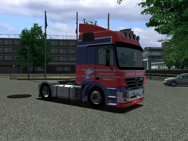 ets Mercedes Actros MPII 1844 + Kogel trailer JONK ETS COMBO'S