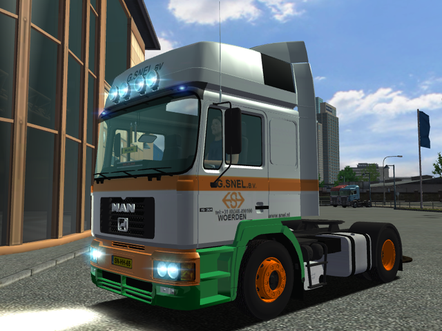 ets Man F2000 + Kogel trailer G ETS COMBO'S