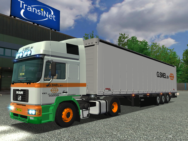 ets Man F2000 + Kogel trailer G ETS COMBO'S