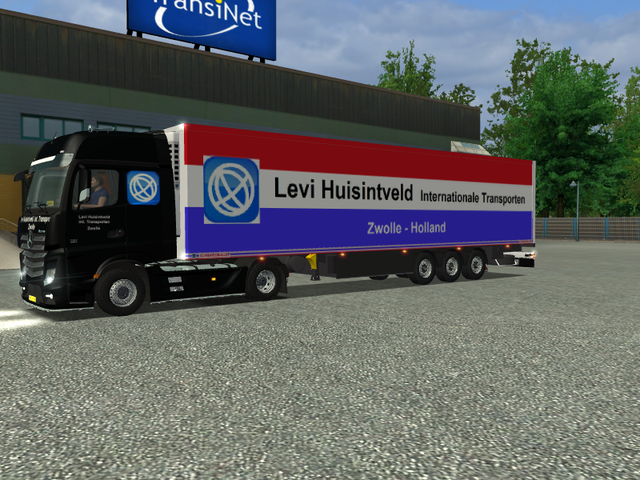 ets Mercedes Actros MP4 4x2 + SchwarzmÃ¼ller Levi  ETS COMBO'S