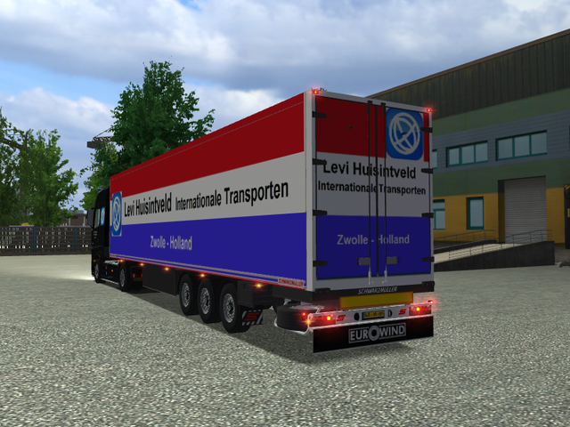 ets Mercedes Actros MP4 4x2 + SchwarzmÃ¼ller Levi  ETS COMBO'S