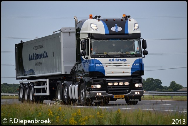 BZ-PD-19 DAF XF 105 A vd Groep-BorderMaker Uittoch TF 2013