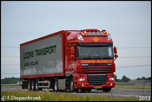 BZ-PL-67 DAF XF 105 Looms-BorderMaker Uittoch TF 2013