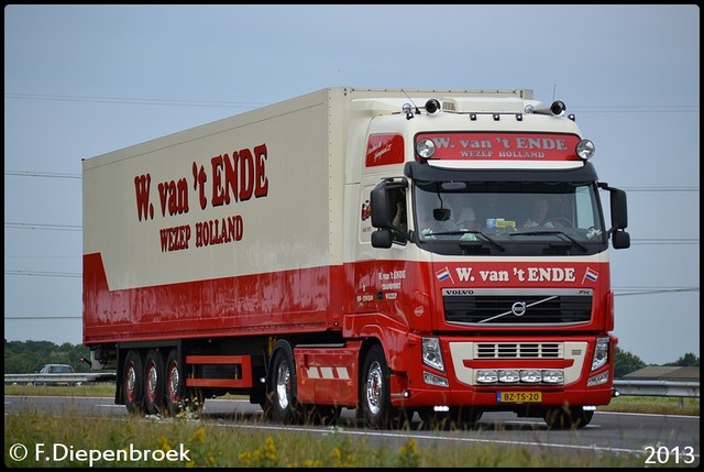 BZ-TS-20 Volvo FH W van t Ende-BorderMaker Uittoch TF 2013