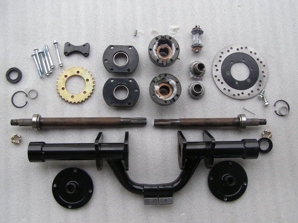 Copy of TRIKE AXLE APART - 