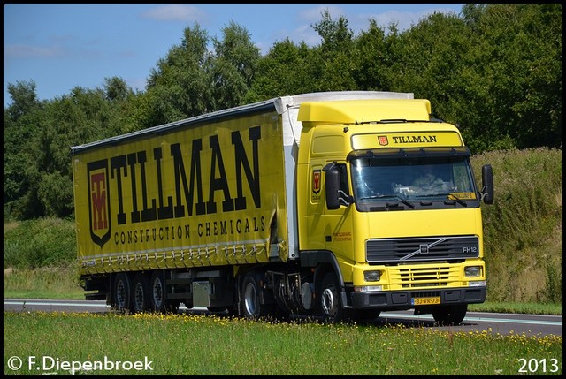 BJ-VR-73 Volvo FH Tillman-BorderMaker Rijdende auto's