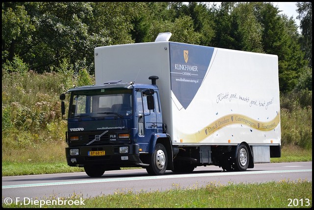 BP-68-YT Volvo FL6 Klinkhamer-BorderMaker Rijdende auto's