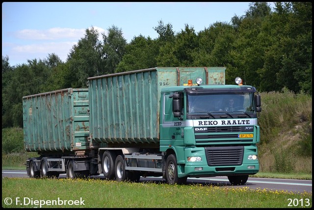 BP-JL-76 DAF XF Reko Raalte-BorderMaker Rijdende auto's