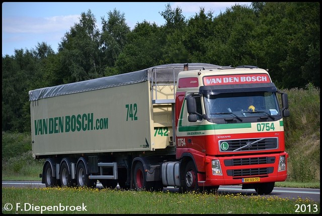 BR-XX-73 Volvo FH van den Bosch-BorderMaker Rijdende auto's