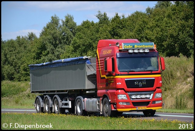 BV-HL-06 MAN TGX Gebr Brontsema-BorderMaker Rijdende auto's