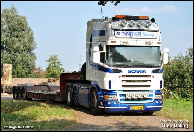 Pomper - Oranje  BS-GR-36 Scania
