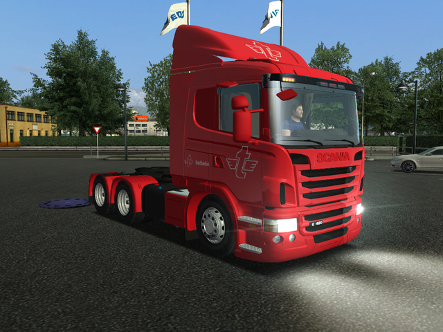 gts Scania G420 6x4 + SchwarzmÃ¼ller TIELBEKE Zwol GTS COMBO'S