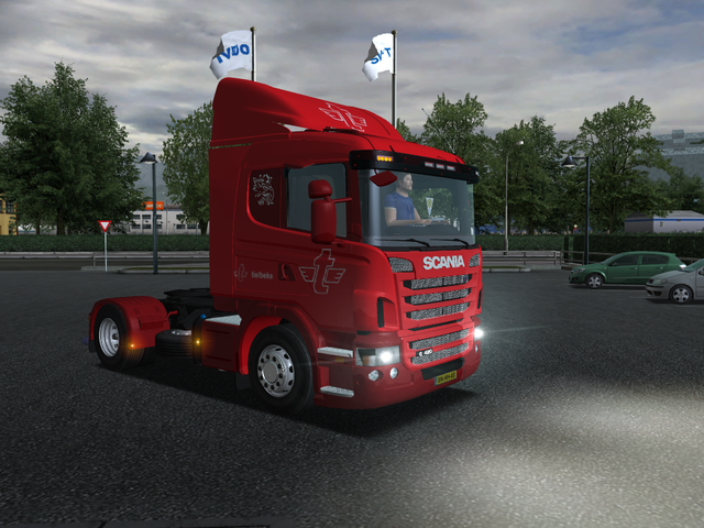 gts Scania G420 4x2 + SchwarzmÃ¼ller TIELBEKE Zwol GTS COMBO'S