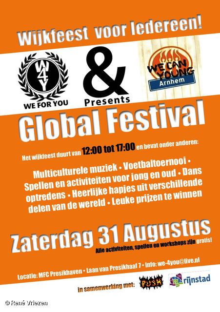 R.Th.B.Vriezen 2013 08 31 4902 Wijkfeest voor iedereen ! Global Festifal Push Rijnstad MFC Presikhaven zaterdag 31 augustus 2013 12-17u