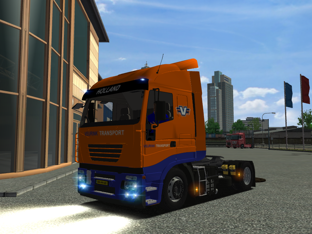 ets Iveco Stralis + Krone SN24 trailer VEURINK Har ETS COMBO'S