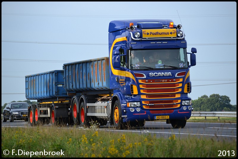 82-BBS-1 Scania R500 Posthumus-BorderMaker - Uittoch TF 2013