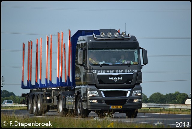 99-BBH-2 MAN TGX Chris van der Weide-BorderMaker Uittoch TF 2013