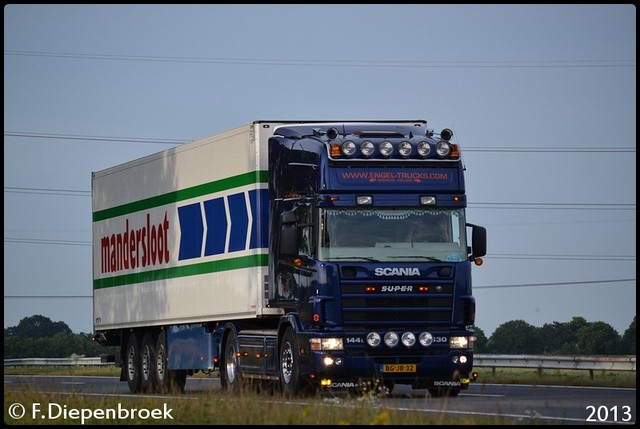 BG-JB-32 Scania 144L 530 Engel Trucks-BorderMaker Uittoch TF 2013