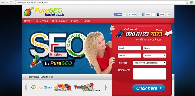 Be on Top of The Web Results with SEO services in  seo agency bristol