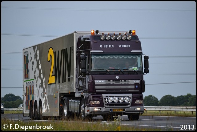 BN-HB-91 DAF XF Rutten verhuur-BorderMaker Uittoch TF 2013