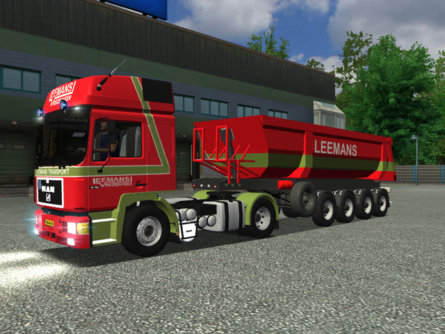 ets Man F90 + 4 asser opentop LEEMANS Vriezenveen  ETS COMBO'S