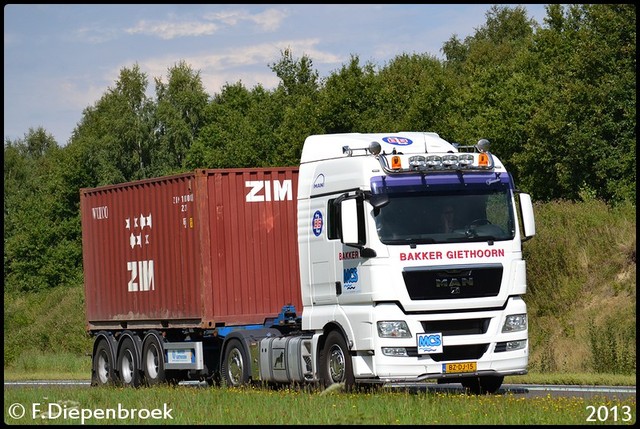 BZ-DJ-15 MAN TGA Bakker Giethoorn-BorderMaker Rijdende auto's