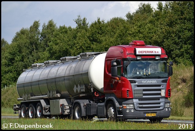 BZ-RB-98 Scania R420 Dieperink-BorderMaker Rijdende auto's