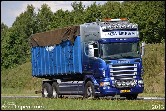 BS-DN-97 Scania R620 GW Brink-BorderMaker Rijdende auto's