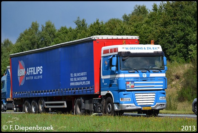BS-LS-01 DAF XF 105 W Greving-BorderMaker Rijdende auto's
