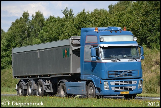 BS-SV-95 Volvo FH-BorderMaker Rijdende auto's