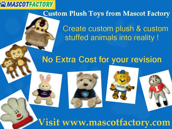 Custom Plush Toys from Mascot Factory Baby Toys